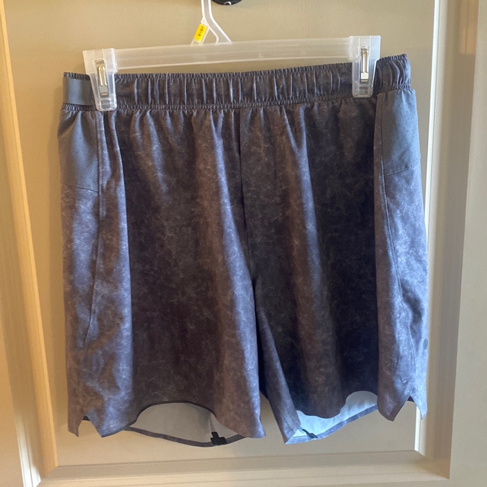 Grey lululemon shorts